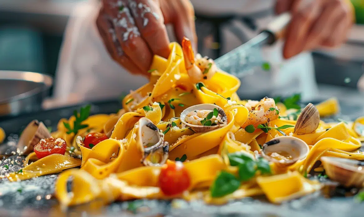 L’art de confectionner des pâtes aux fruits de mer comme un chef