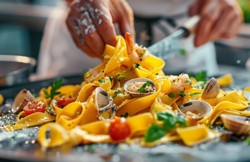 L’art de confectionner des pâtes aux fruits de mer comme un chef