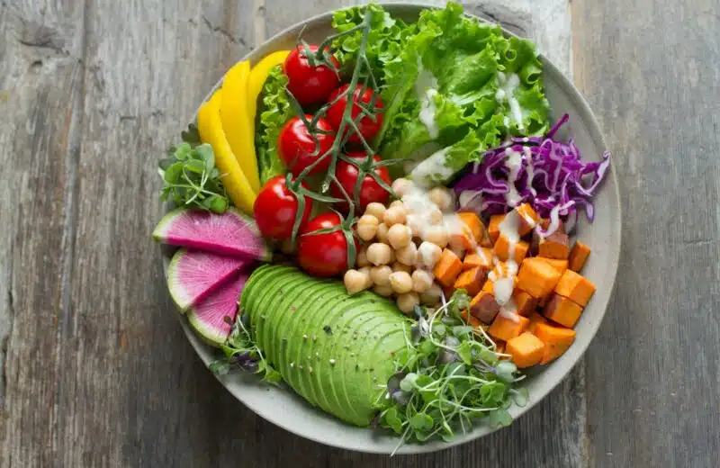 bowl de légumes