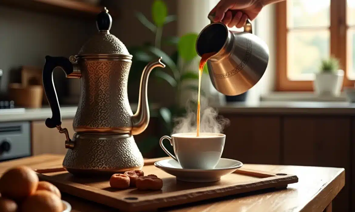 Les rituels traditionnels autour de la cafetière turque