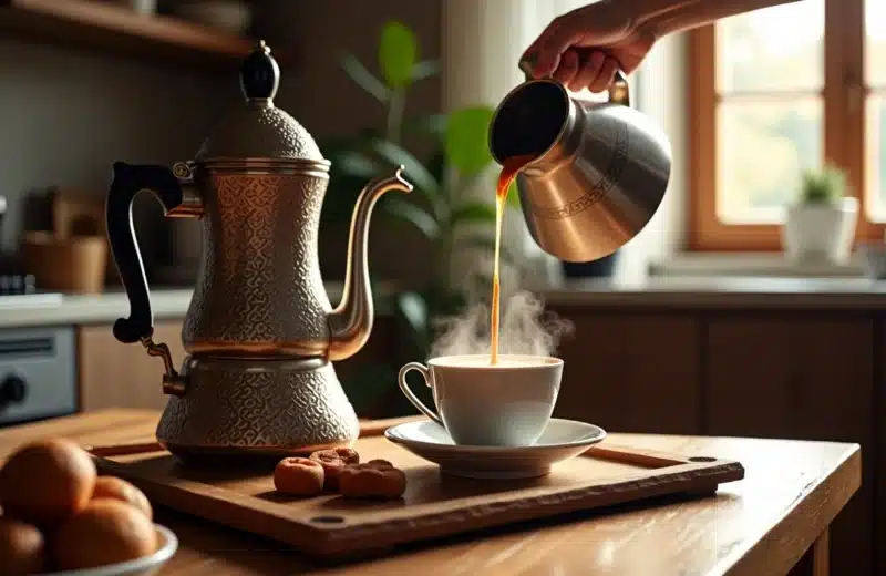 Les rituels traditionnels autour de la cafetière turque