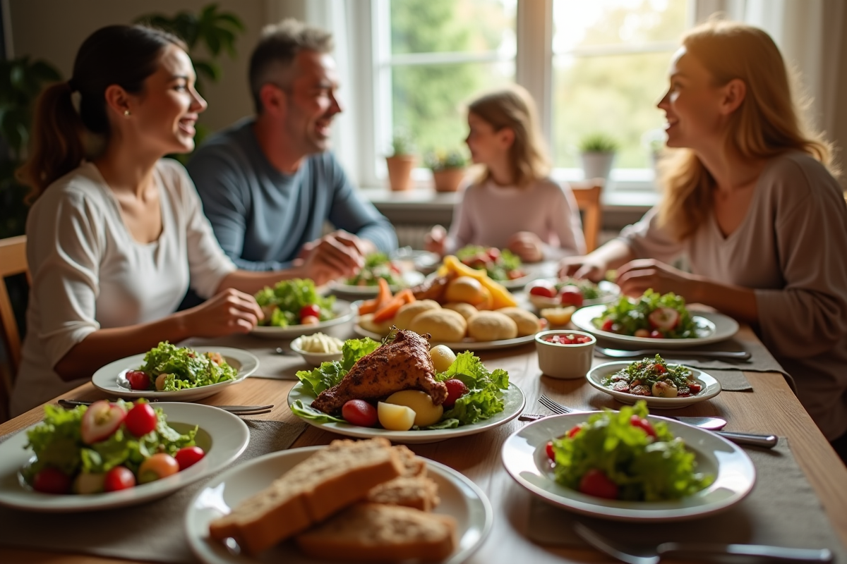 repas équilibré