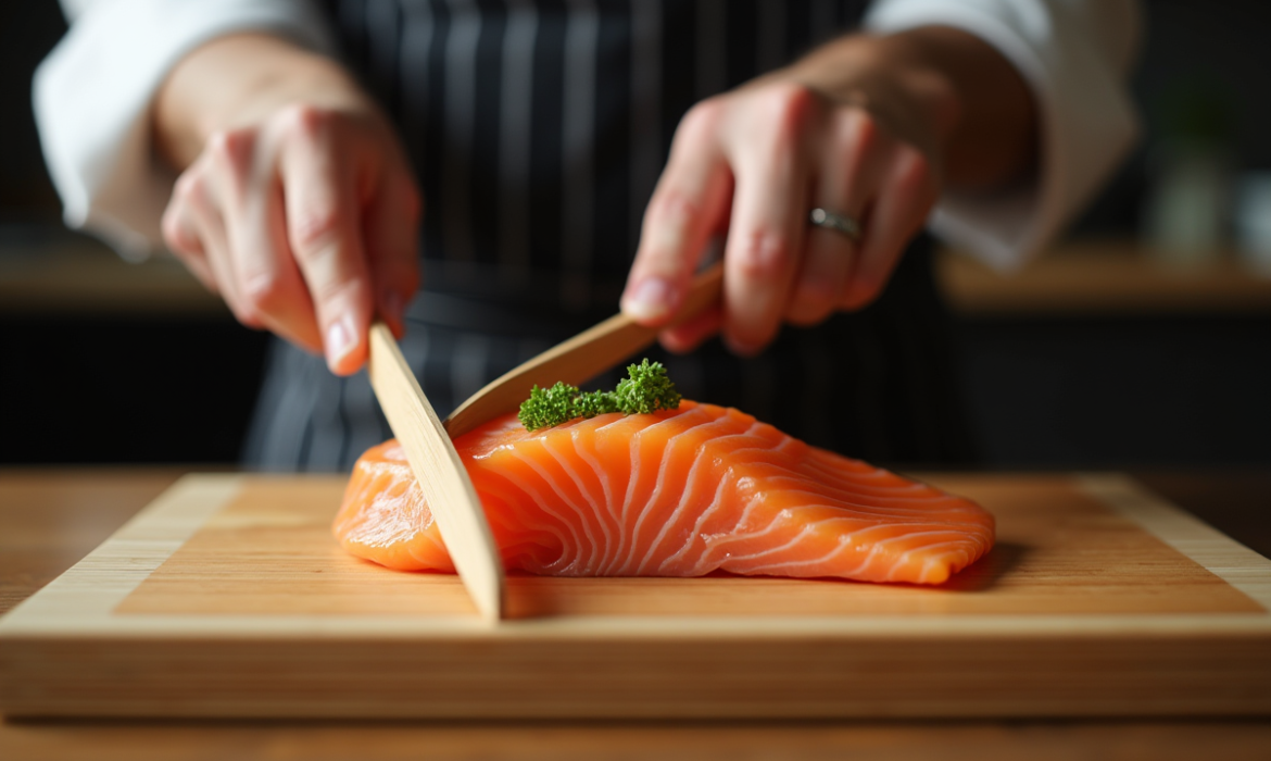 Sashimi de saumon : l’art de la préparation selon la tradition japonaise