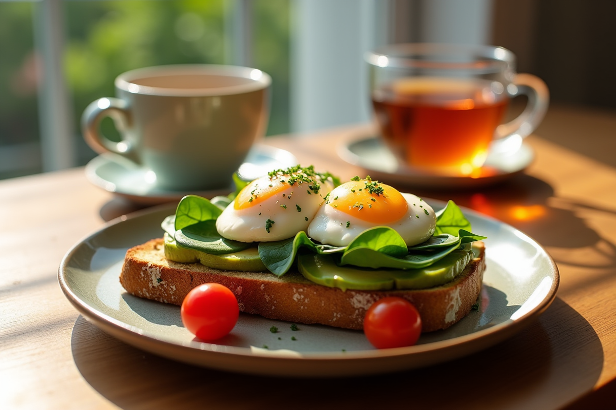 petit-déjeuner sain